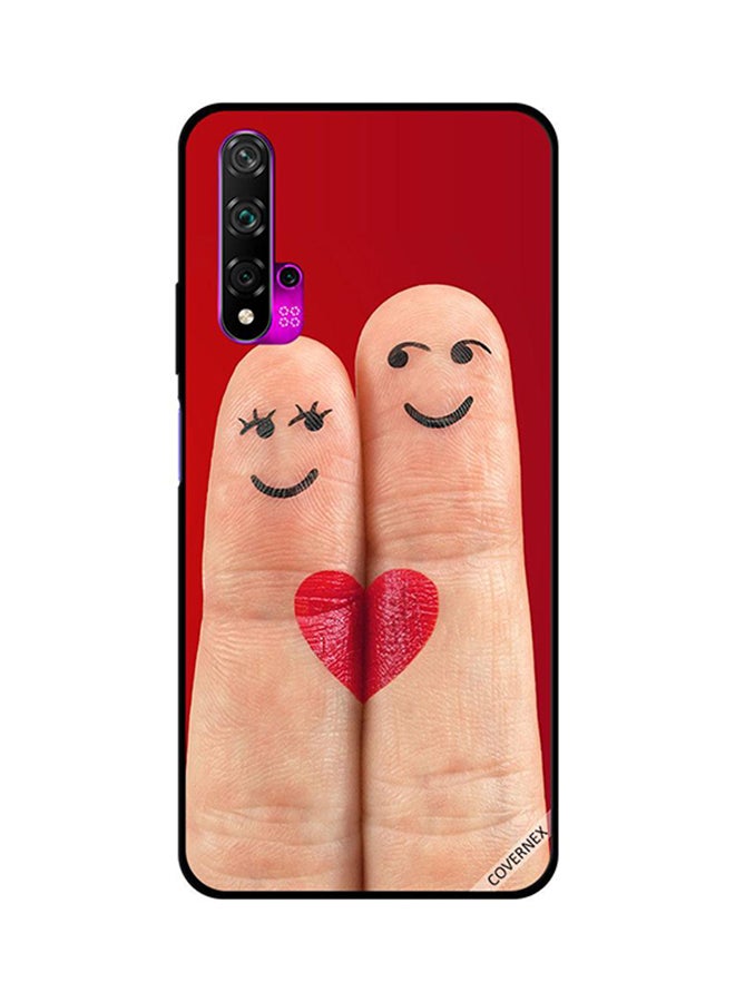 Protective Case Cover For Huawei Nova 5T Finger Art