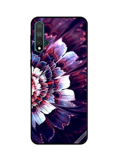 Protective Case Cover For Huawei Nova 5 Pro Reflected Big Flower On Left Side
