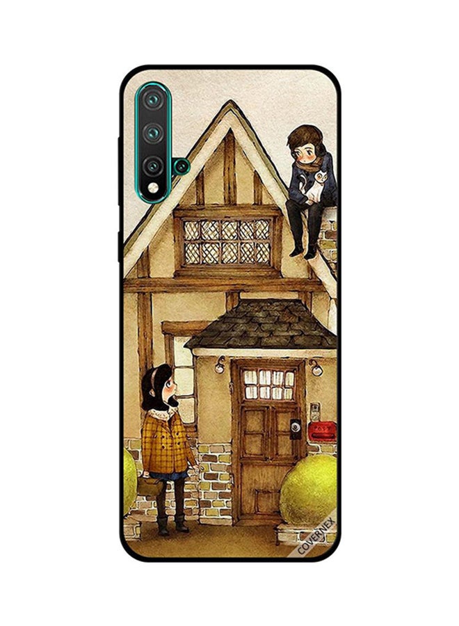 Covernex Protective Case Cover For Huawei Nova 5 Pro Chatting Outside House