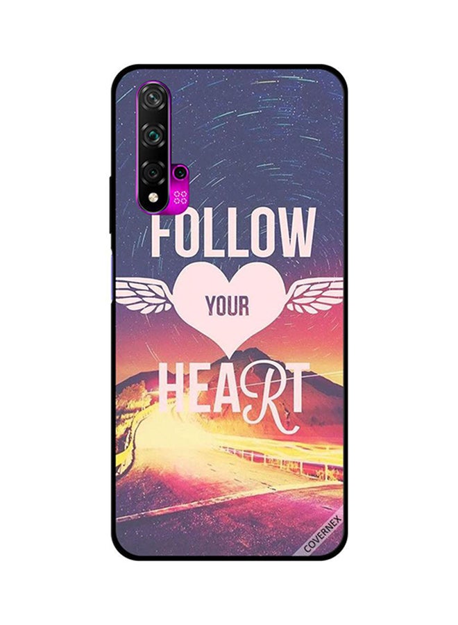 Protective Case Cover For Huawei Nova 5T Follow Your Heart