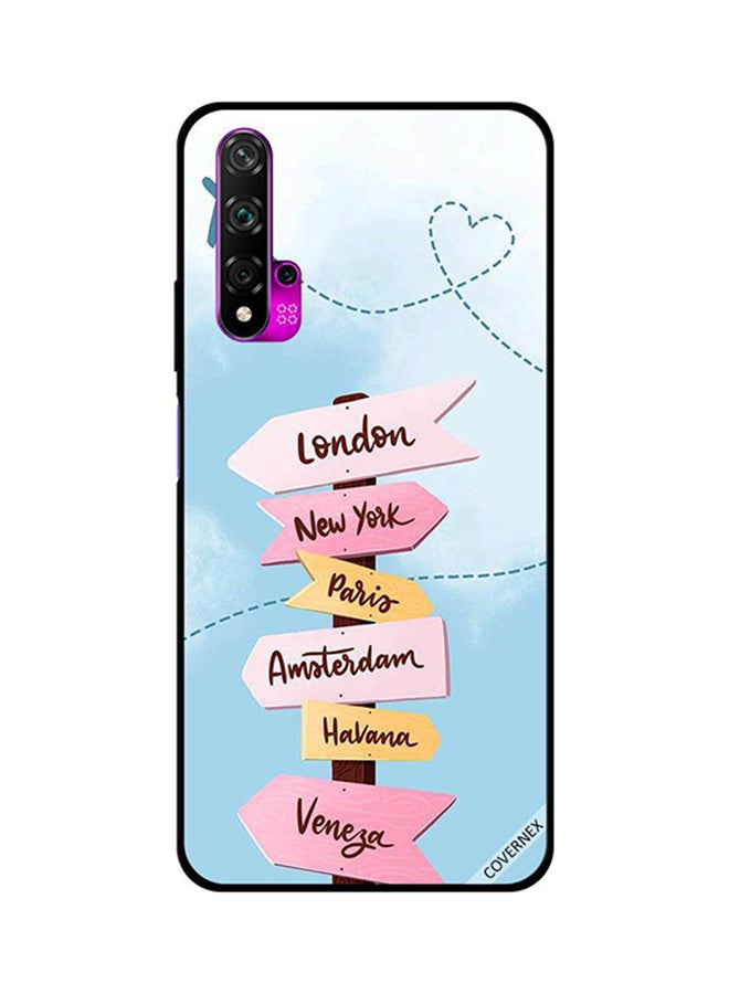 Covernex Protective Case Cover For Huawei Nova 5T Places Must Visit