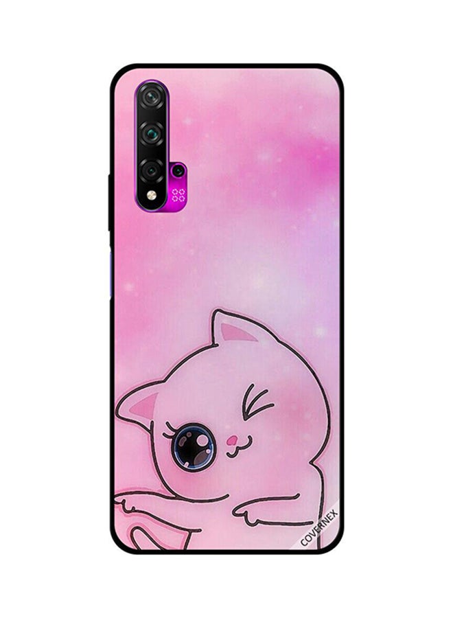Covernex Protective Case Cover For Huawei Nova 5T Go This Way Kitten