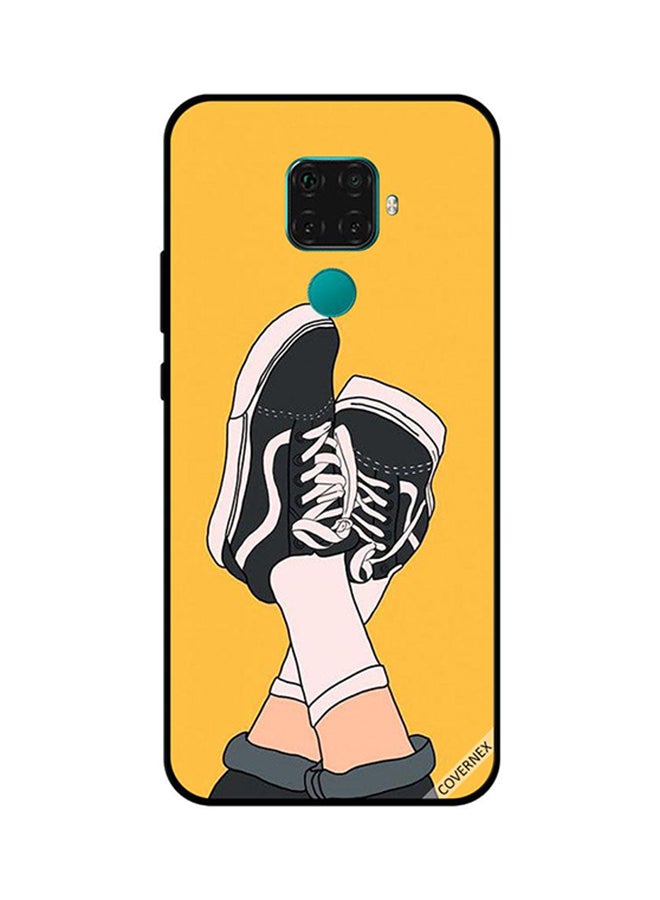 Covernex Protective Case Cover For Huawei Nova 5i Pro Canva Shoes From Bottom