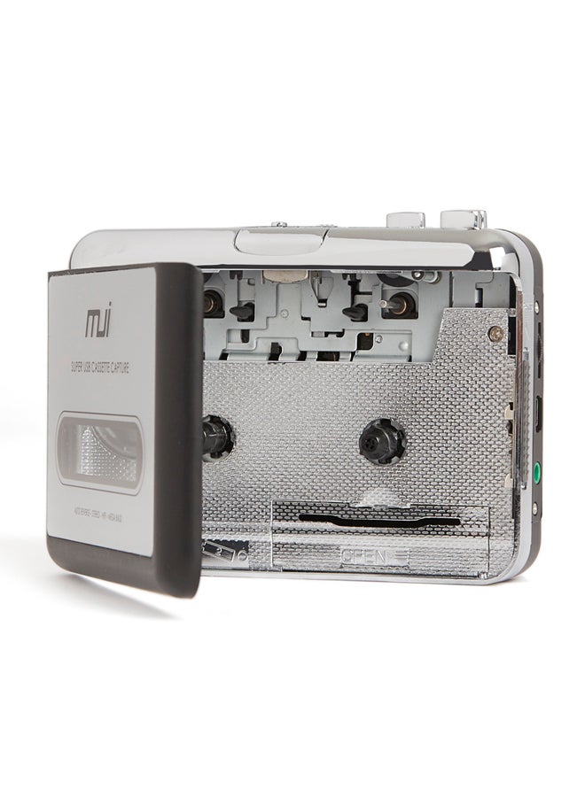 أم جي آي مشغل كاسيت بمنفذ USB ICASS104 أسود/ رمادي - Image 2