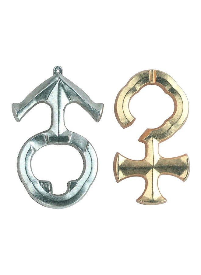 Hanayama Cast Metal Puzzle Dolce - Image 2