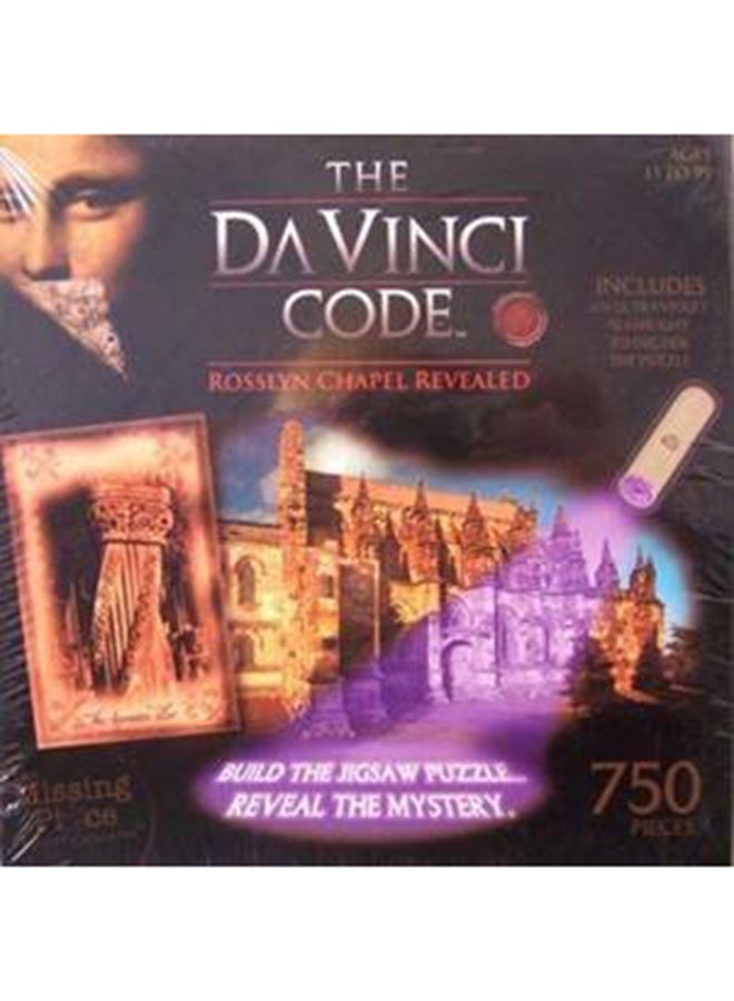 لعبة أحجيات قطع تركيب الرموز الغامضة دا فينشي مكونة من 750 قطعة.