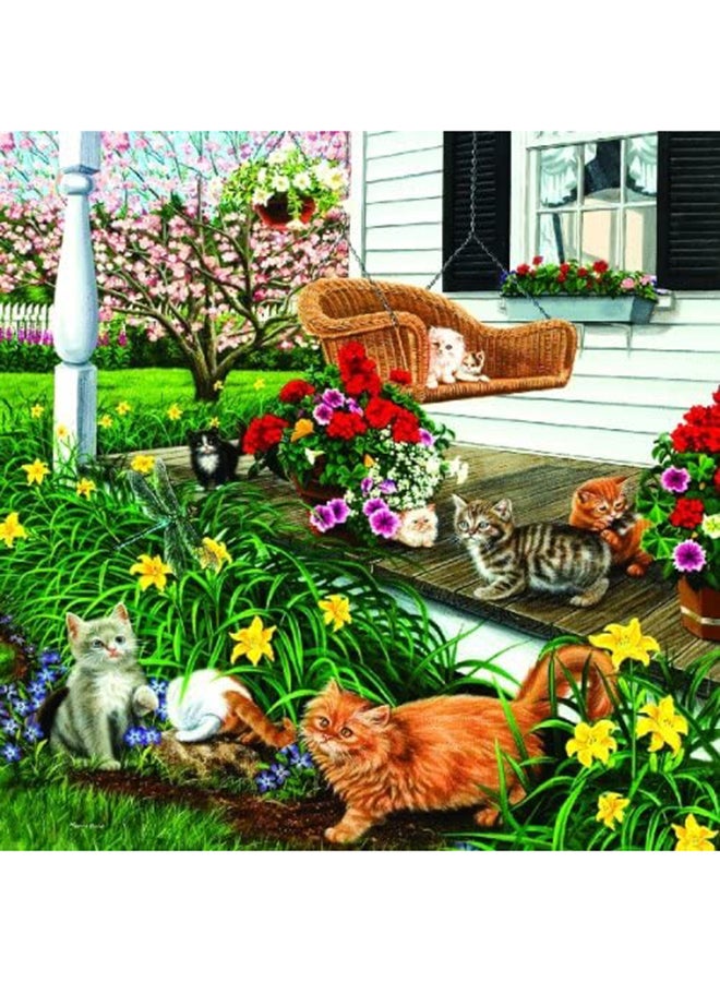 لعبة تركيب الصور المقطعة بطبعة صورة "إن ذا سوينج أوف إت" مكونة من 500 قطعة