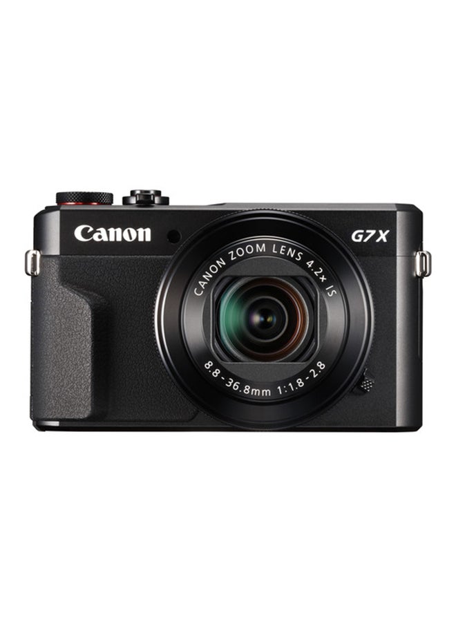 Canon - PowerShot G7 X Mark II Point And Shoot Camera 20.1MP 4.2x Zoom With Tilt Touchscreen, Built-In Wi-Fi And NFC Black - Image 1