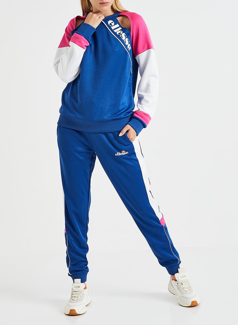 Ellesse - Maura Sweatshirt Blue/Pink/White - Image 1