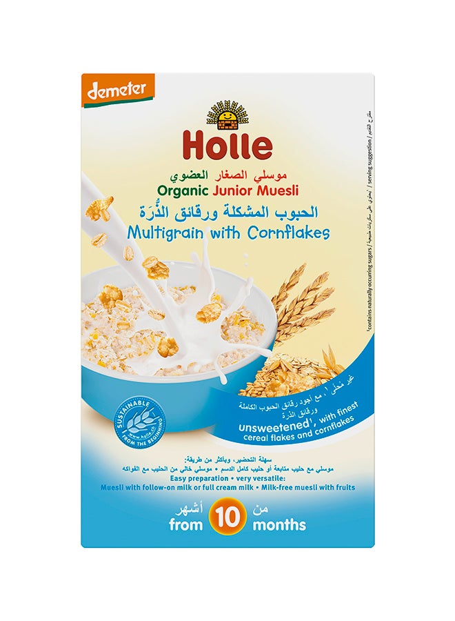 Organic Junior Muesli Multi-grain with Cornflakes 250grams - v1584950145/N27682681A_1