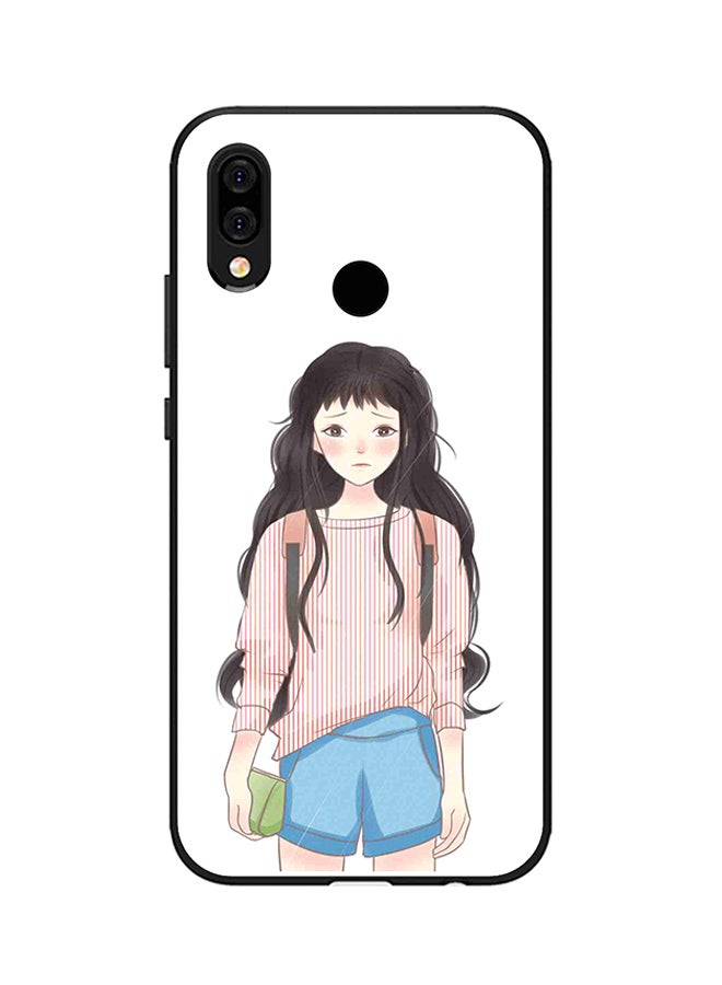 Protective Case Cover For Huawei P Smart Plus Cute Girl Crying