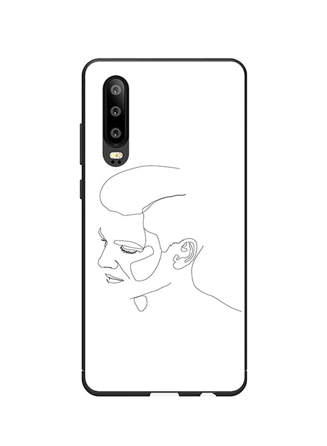 Okteq Case Cover For Huawei P30 Male Face2