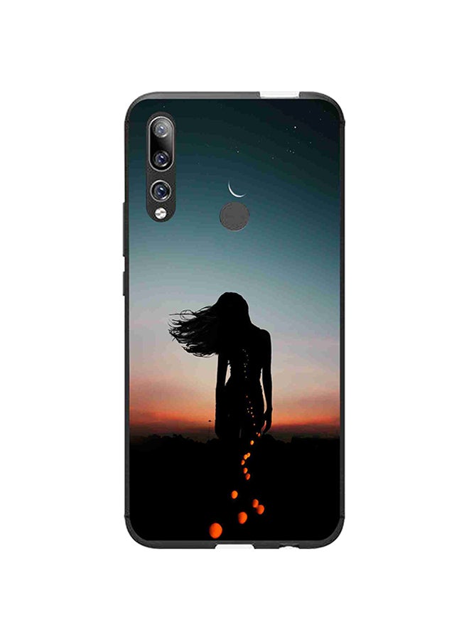 Okteq Protective Case Cover For Huawei Y9 Prime 2019 Women Looking To Sky 
