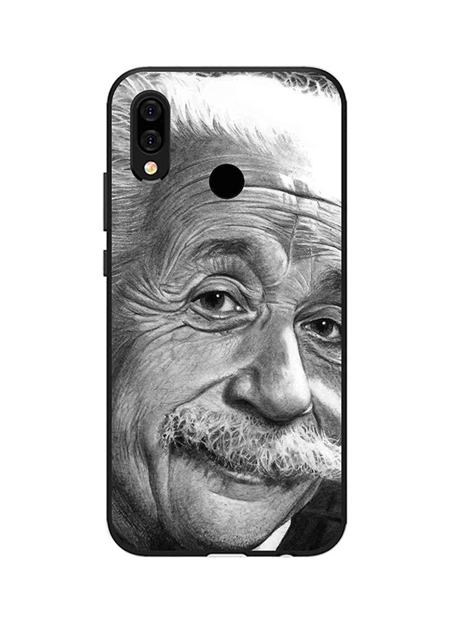 Okteq - Protective Case Cover For Huawei P Smart Plus Albert Einstein - Image 1