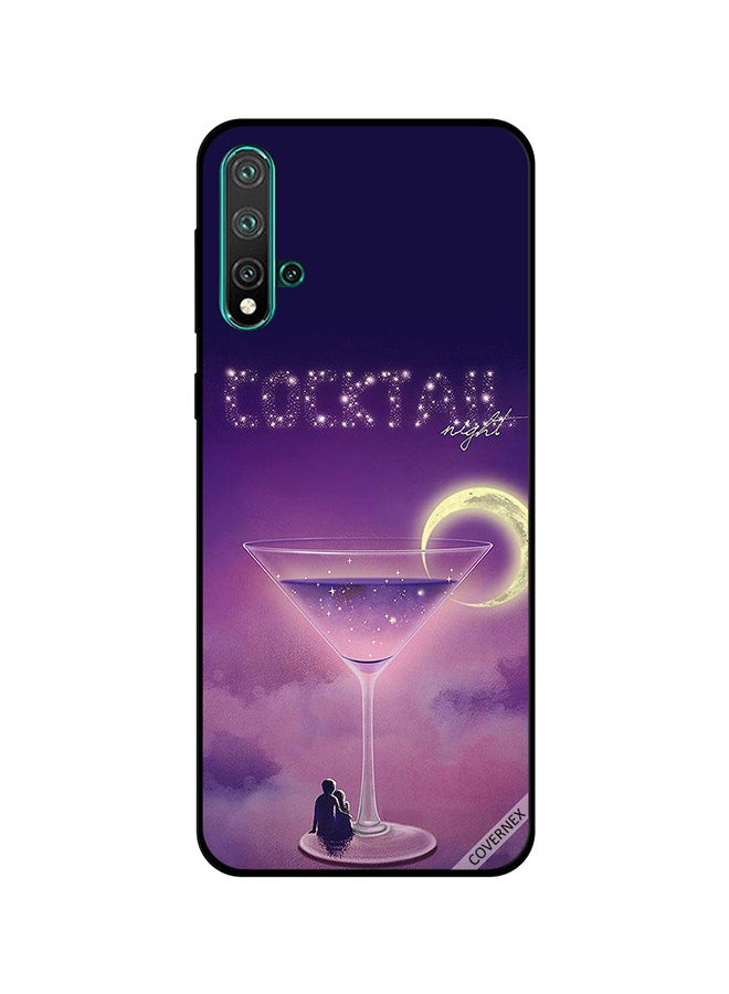 Protective Case Cover For Huawei Nova 5 Cocktail At Night