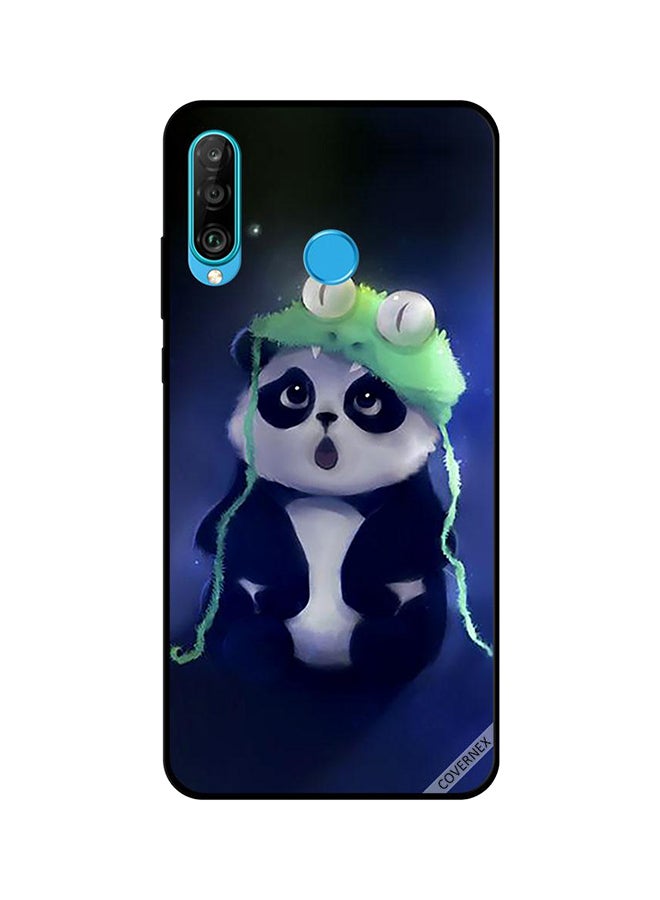 كوفرنيكس غطاء حماية واقي لهاتف هواوي P30 لايت باندا يرتدي قبعة