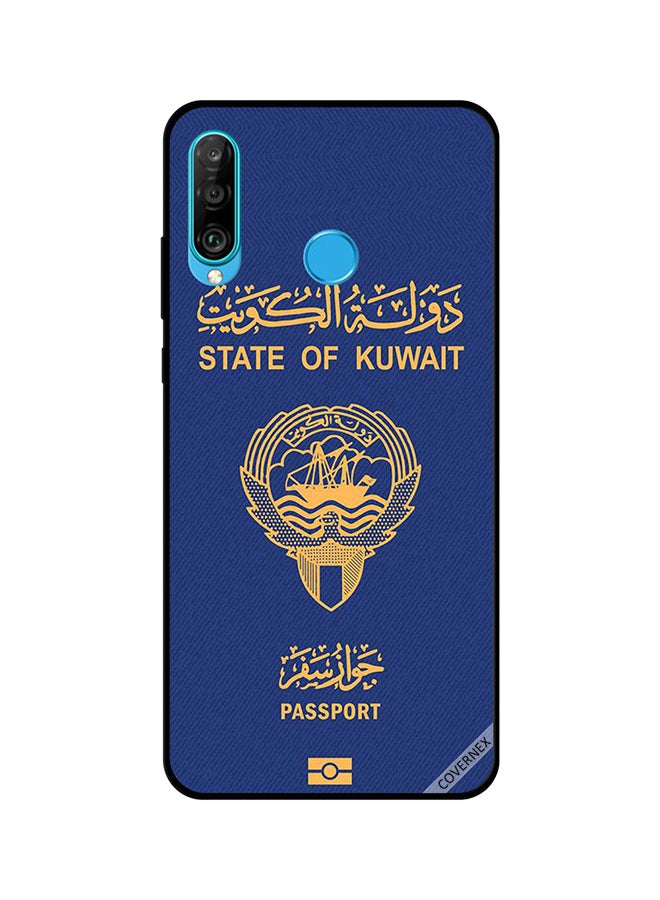 كوفرنيكس غطاء حماية واقي لهاتف هواوي P30 لايت على شكل جواز سفر الكويت