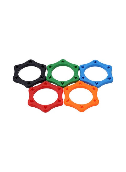 5-Piece Wireless Handheld Microphone Anti-Rolling Protection Ring Set