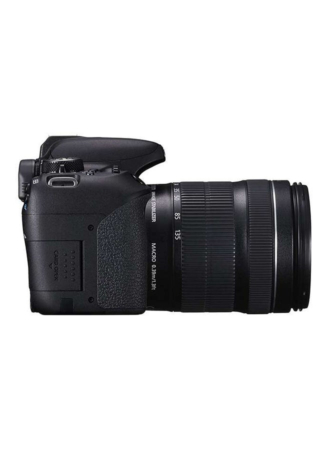 EOS 800D DSLR With EF-S 18-135mm f/3.5-5.6 IS STM Lens 24.2MP,CD Touchscreen, Built-In Wi-Fi, NFC And Bluetooth