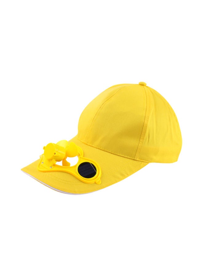 Generic Sport Outdoor Cap With Solar Sun Power Cool Fan  - Image 1