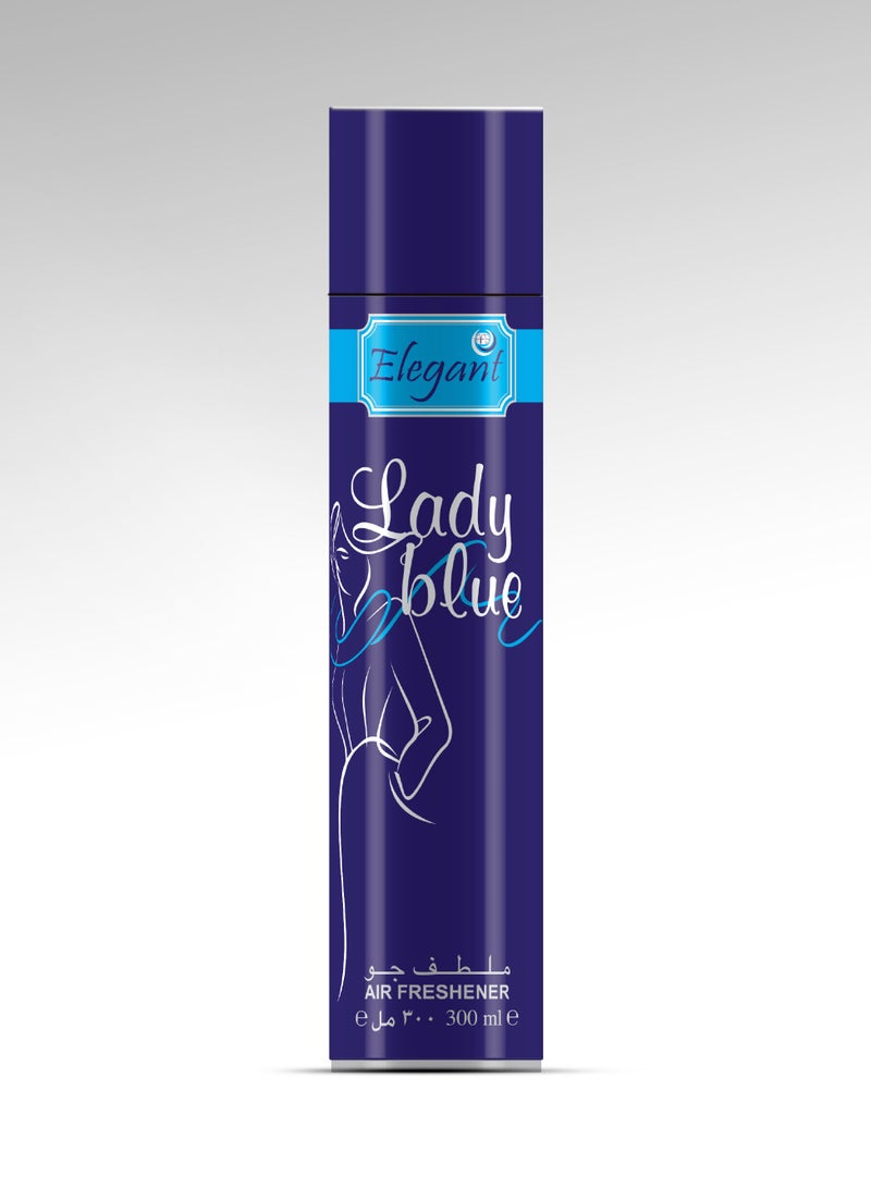 Elegant Lady Blue Spray Clear 300ml - Image 1