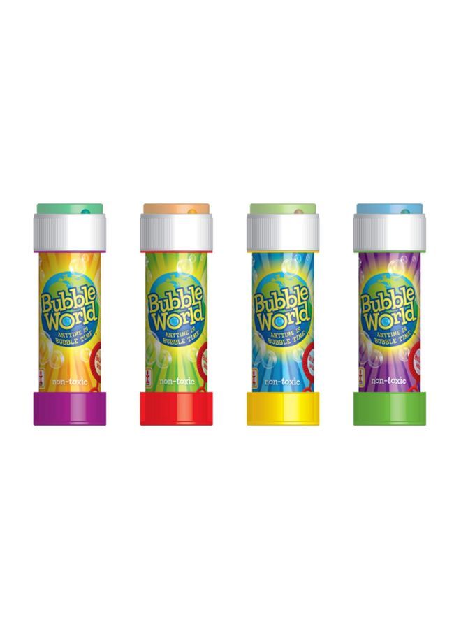 Bubble World - Pack Of 36 Non-Toxic Bubbles With Built-In Wand - Image 1