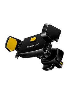 360 Degree Rotating Mobile Phone Holder Black/Yellow