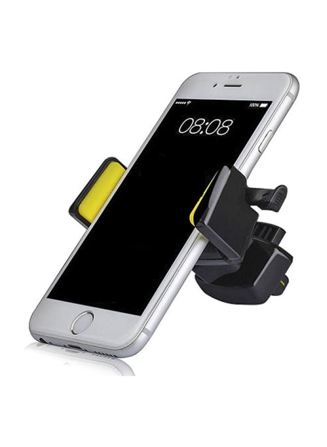 Earldom - 360 Degree Rotating Mobile Phone Holder Black/Yellow - Image 1