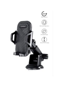 Earldom Suction Cup 360 Degree Rotating Universal Car Holder Mount For Smartphone  - Image 3