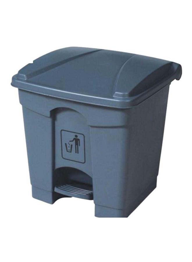 Home Time - Trash Can With Pedal Grey 30Liters - Image 1