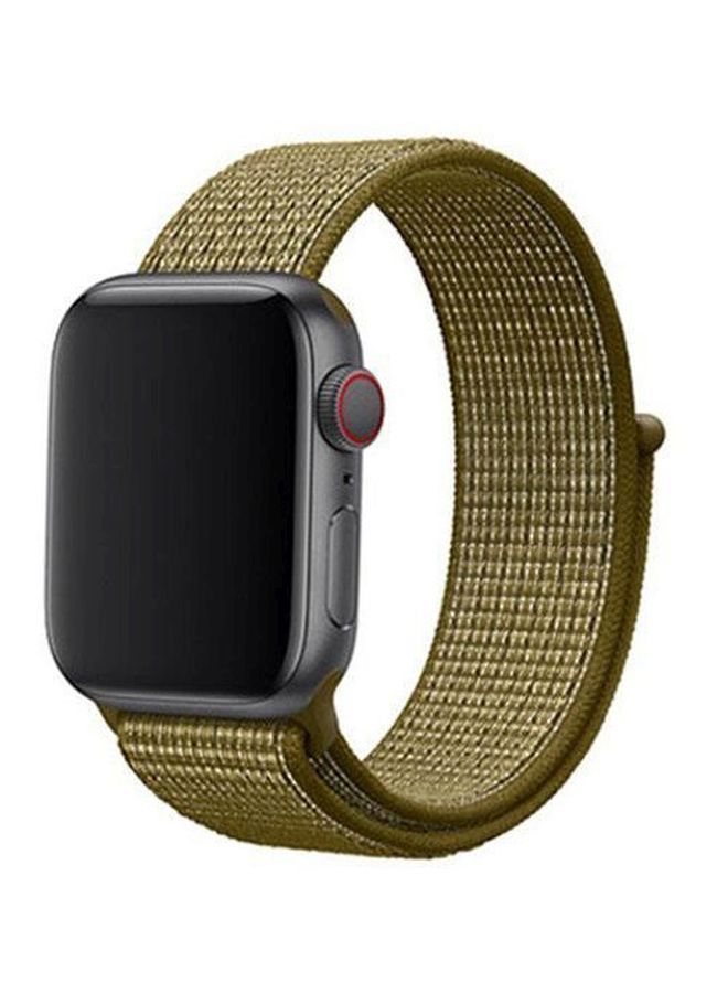 Generic - Replacement Band For Apple iWatch 42/44 mm Khaki - Image 1