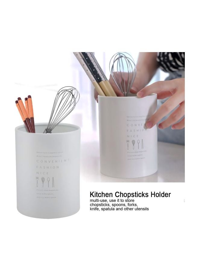 Beauenty Multi-Purpose Utensil Holder White 15x8x8cm  - Image 5