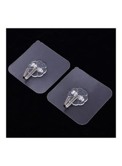 Beauenty Pack Of 20 Suction Cup Sucker Wall Hook Silver/Clear 3x3x3centimeter  - Image 4