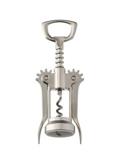 idealisk Stainless Steel Corkscrew Silver 10centimeter  - Image 1