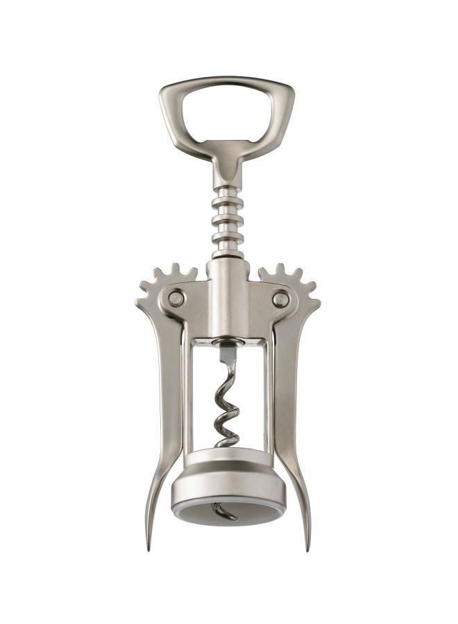idealisk Stainless Steel Corkscrew Silver 10centimeter  - Image 1