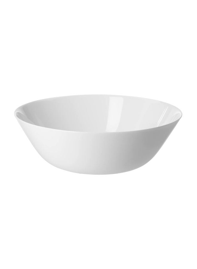 Ceramic Serving Bowl White 23centimeter - Image 1