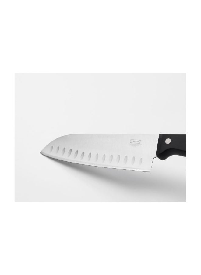 VARDAGEN - Stainless Steel Vegetable Knife Silver/Black 16centimeter - Image 1