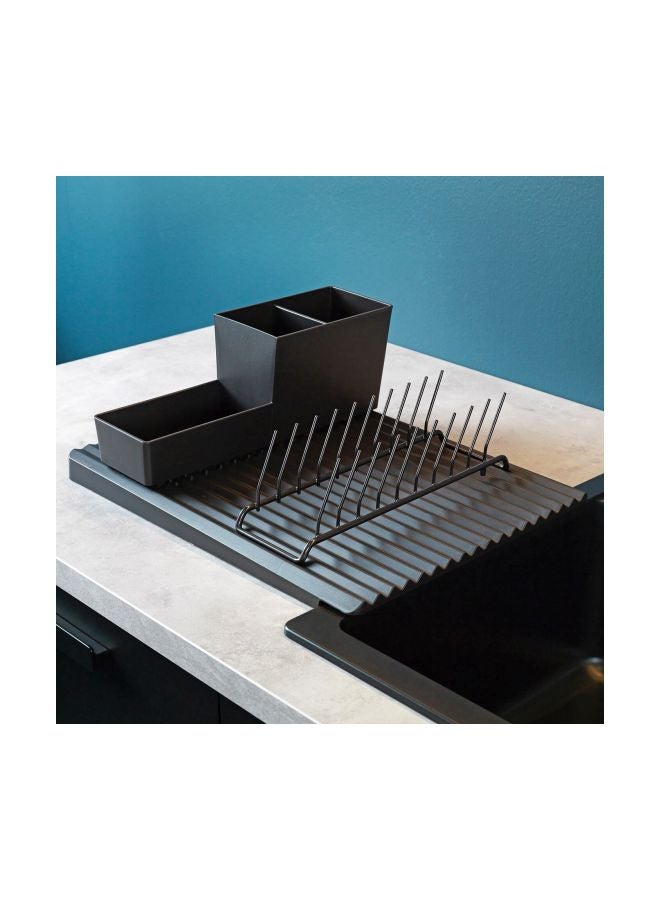 RINNIG Kitchen Utensil Holder Rack Black 30cm - Image 2