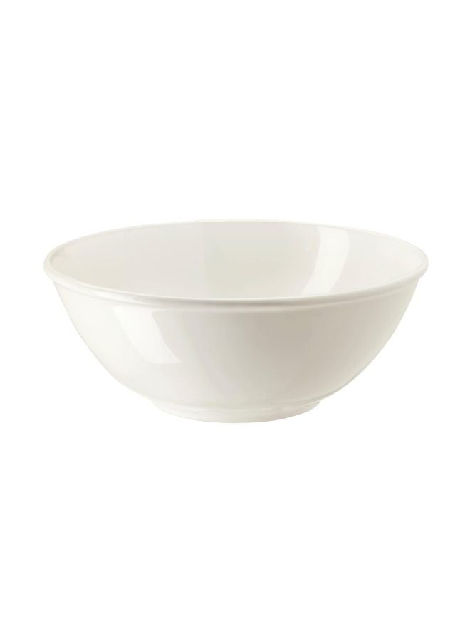 VARDAGEN - Ceramic Serving Bowl White 24centimeter - Image 1