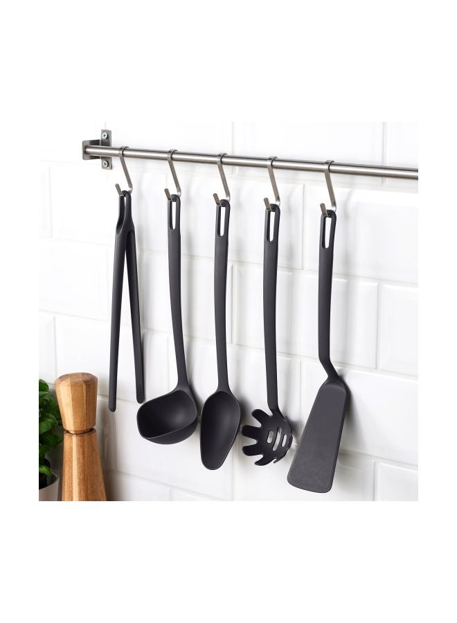5-Piece Kitchen Utensil Set Grey 20cm - Image 2