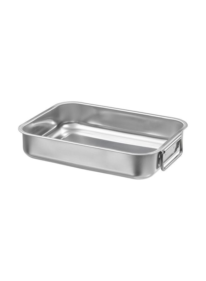 koncis Stainless Steel Bakeware Pan Silver 26x20centimeter  - Image 1