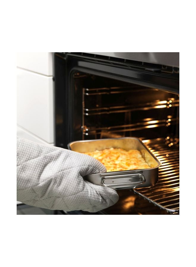 koncis Stainless Steel Bakeware Pan Silver 26x20centimeter  - Image 2