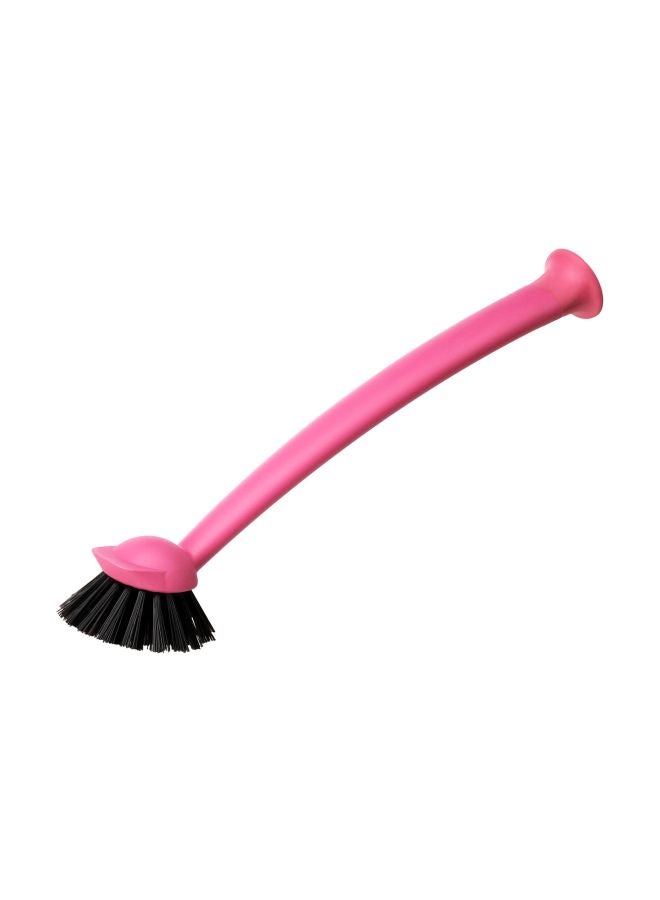 RINNIG Dish Washing Brush Pink/Black 29cm - Image 1