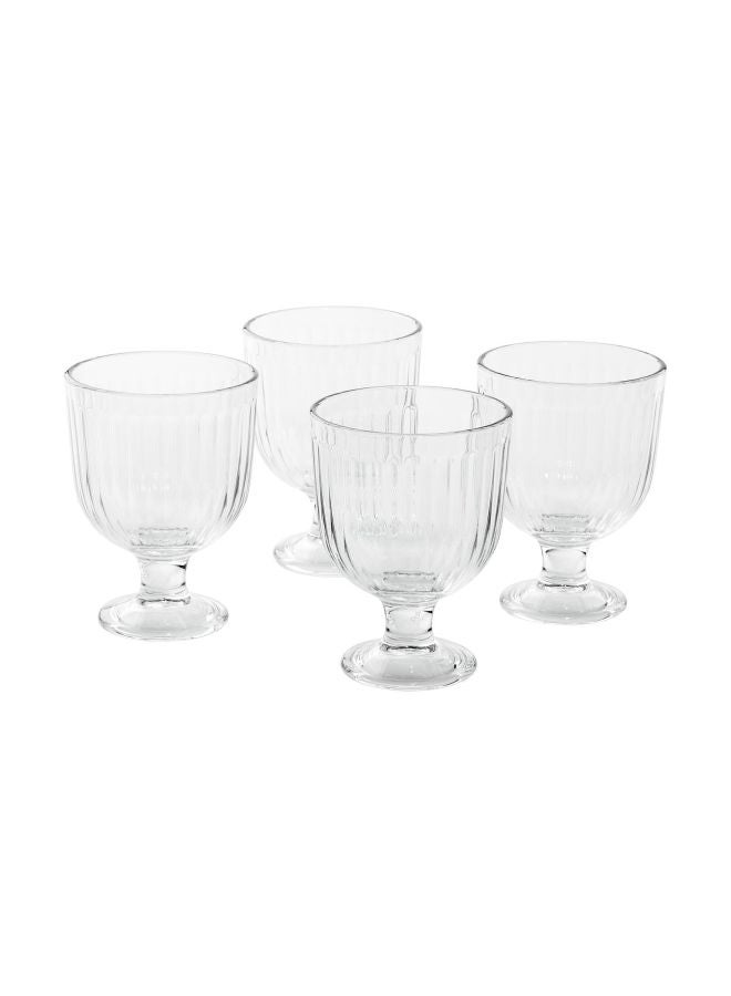 VARDAGEN Pack Of 4 Glass Goblet Clear  - Image 1