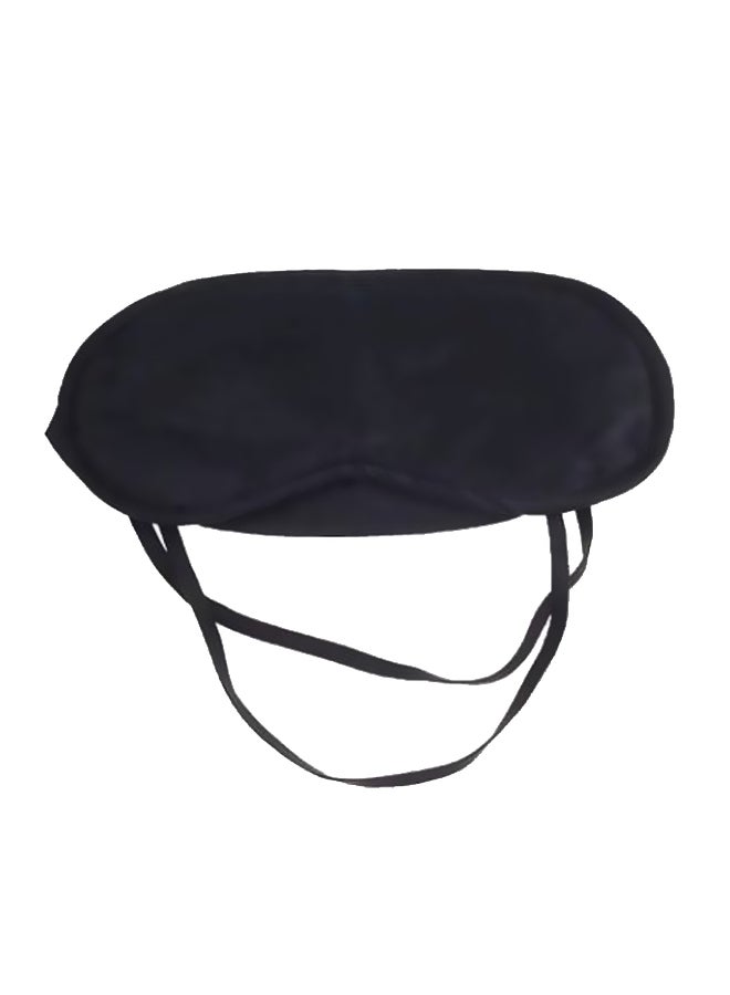 Generic - Blindfold Sleeping Eye Mask Black - Image 1