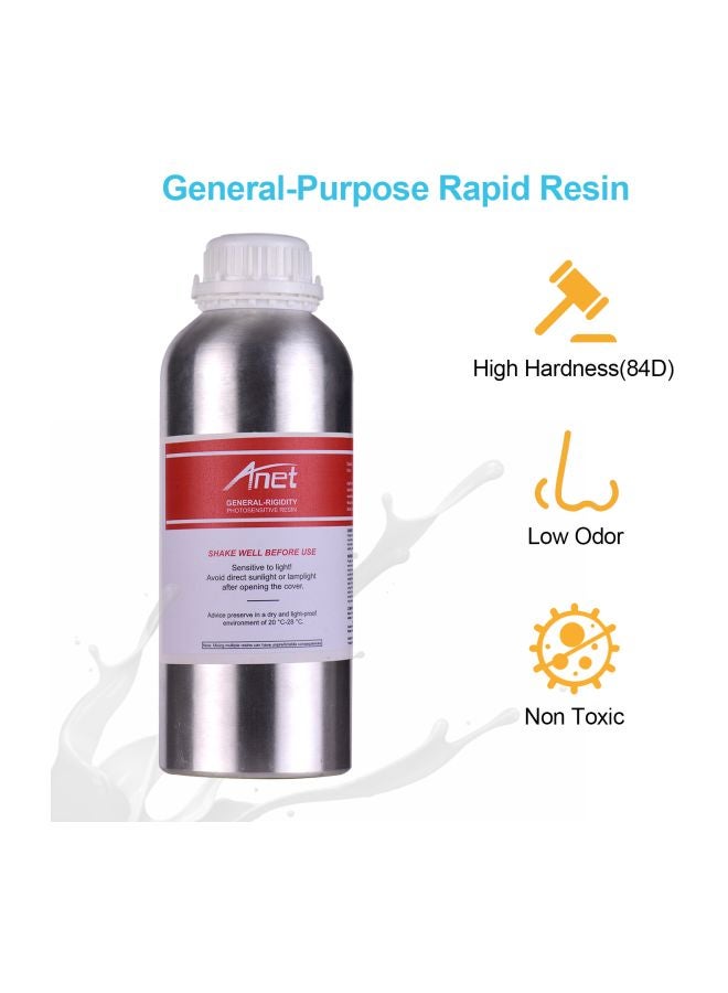 Photopolymer Resin For DLP/LCD Light Curing 3D Printer Red