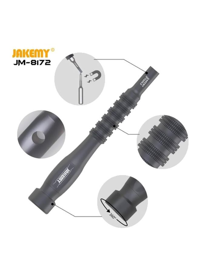 JAKEMY 73 In 1 Professional Multifunctional Repair Screwdriver Tool  Set Black/Orange  - Image 5