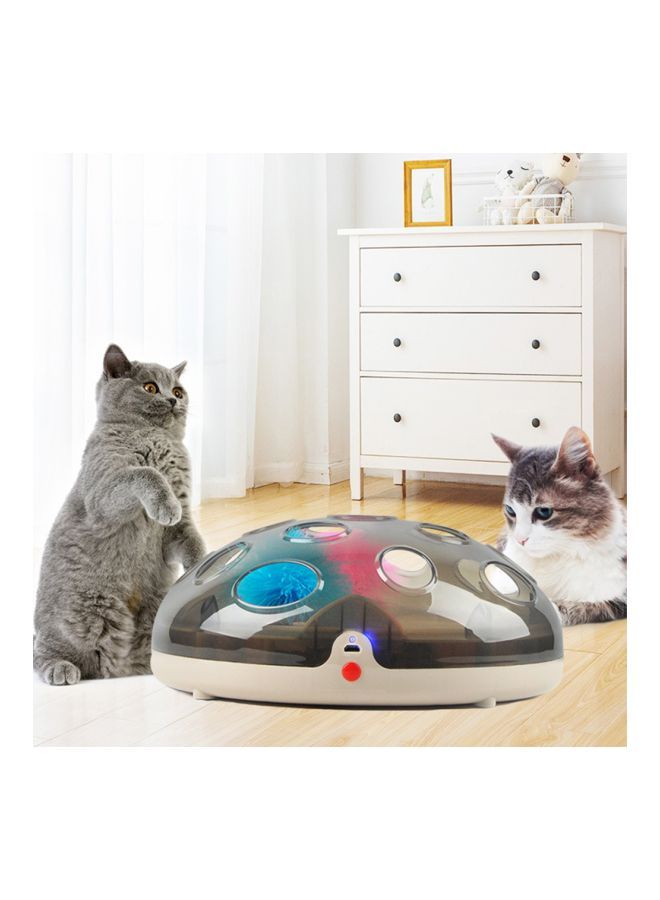 لعبة التقاط الريش النطاطة رمادي/بيج/وردي - Image 3