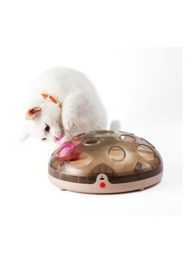 لعبة التقاط الريش النطاطة رمادي/بيج/وردي - Image 4