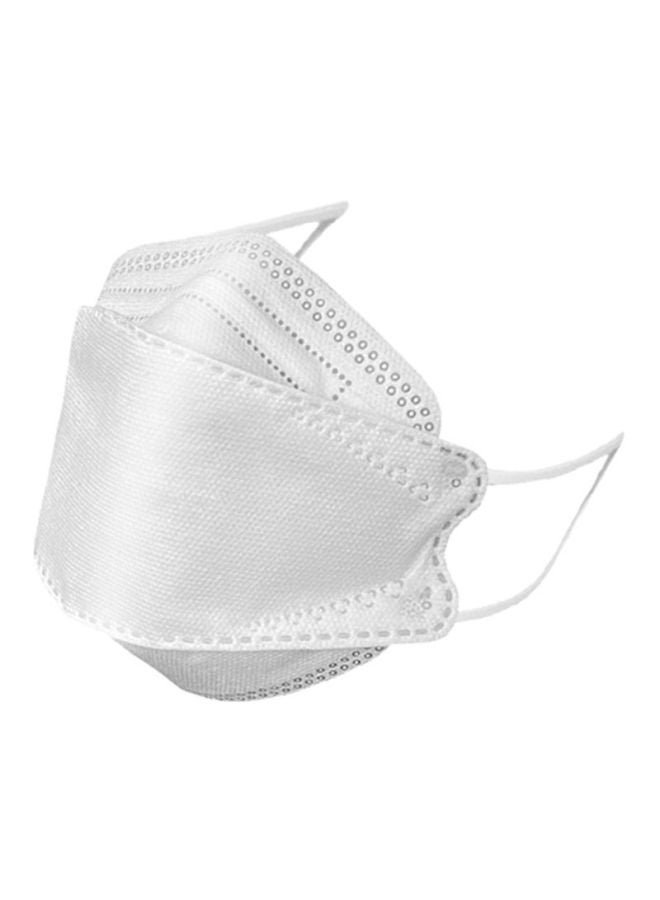 50-Piece Disposable Filtration Mask Set White - Image 1